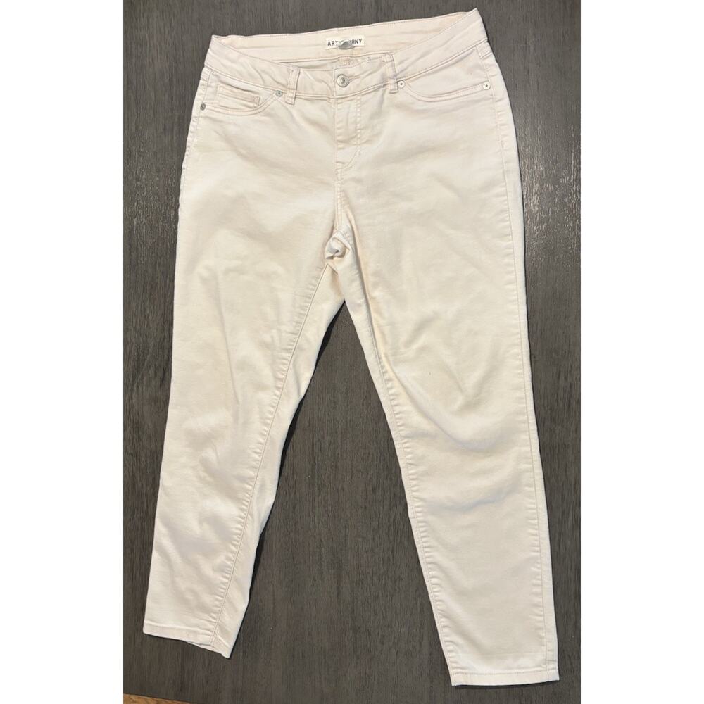 Women's Artisan NY Skinny Light Pink Denim Jeans Size 10